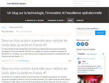 Tablet Screenshot of leanmachinesquare.com